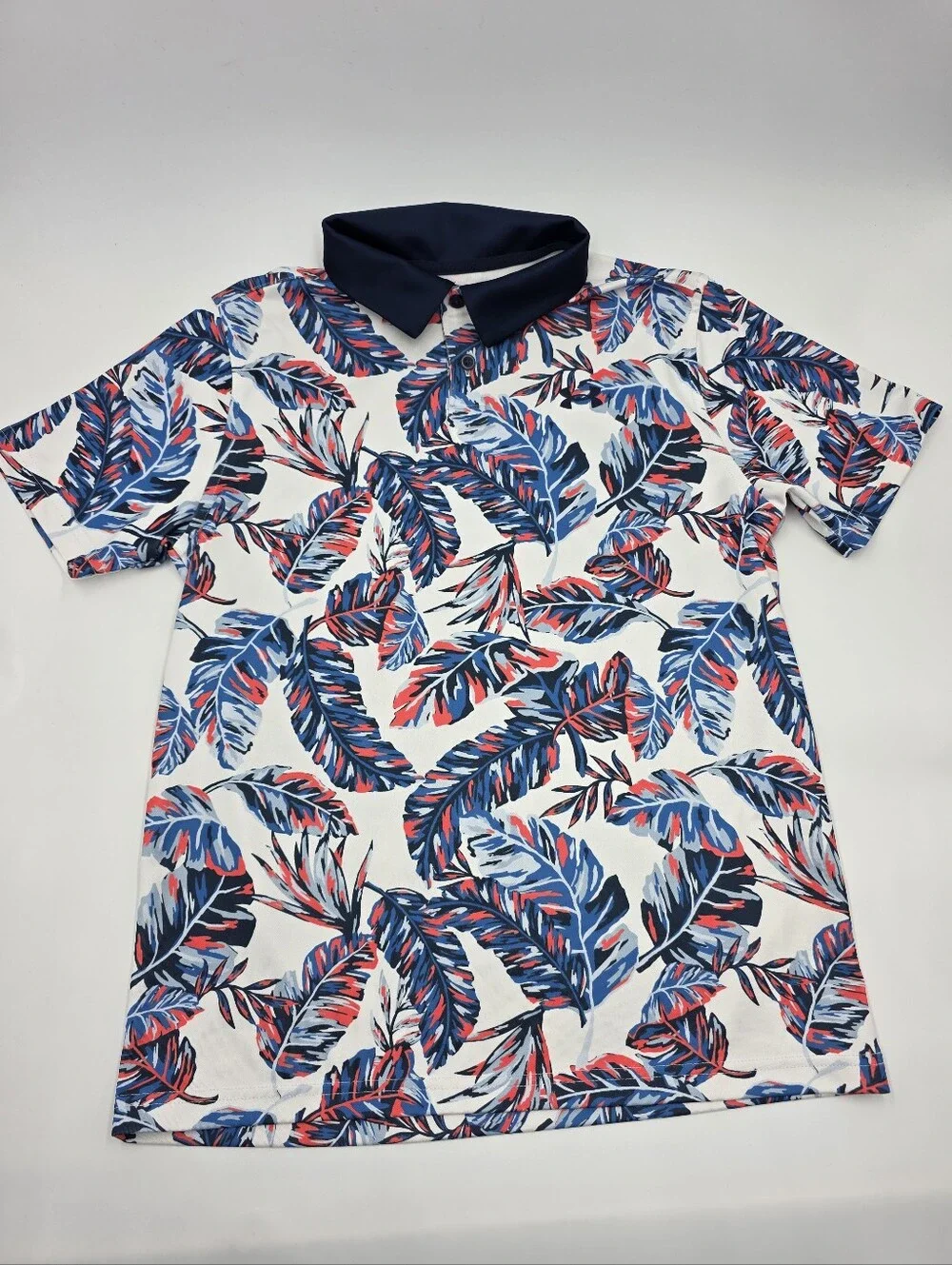 Under Armour boys' print performance polo size L